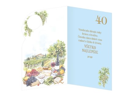 Blahoželanie k narodeninám  -40,50,90