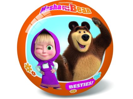 lopta 23cm masha a medved 33303