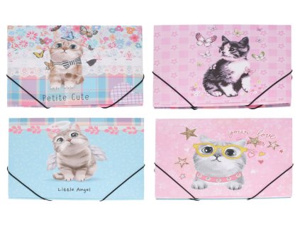 zlozka s gumou macka 33358