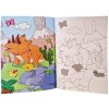 Hravé dinosaury omaľovánka s úžasnými nálepkami