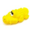 Hrkálka krokodíl 13cm - žltá