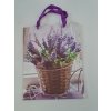 Darčeková taška levandula 26x32x10