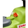 Falk Odrážadlo a chodítko 2v1 traktor Claas svetlo zelený s volantom