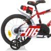 DINO Bikes - Detský bicykel 16" 416US-06 - červený