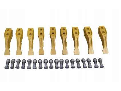 Sada 8ks zubů JCB 3CX 4CX