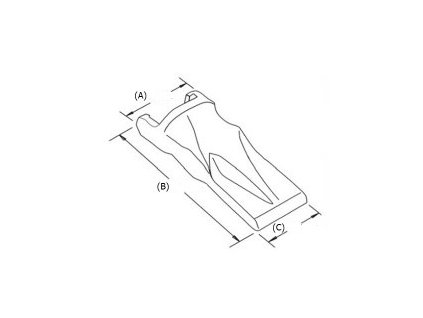 Zub lžíce ESCO HELILOK 37SYL