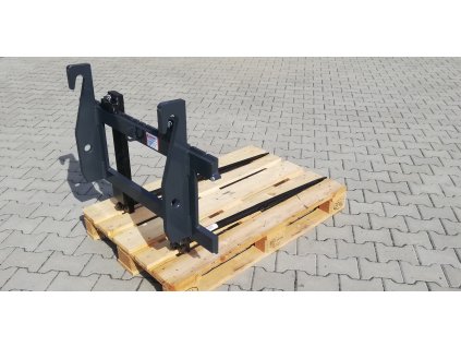 Rám pro Weidemann Wacker Kramer + Kované radličky na balíky 1,0m 2,5t