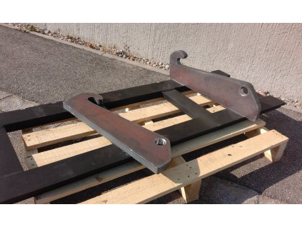 Paletizační vidle SADA na Weidemann T4070, Wwacker Neuson 2,5t 1,2m