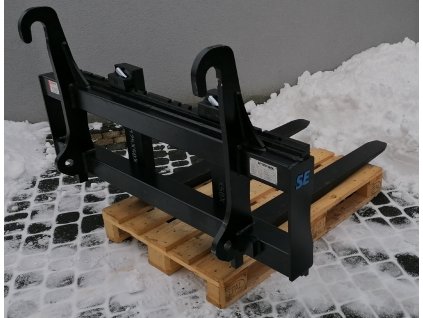 Paletizační vidle SADA na JCB Q-FIT 5,0t 1,2m
