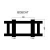 Paletizační vidle SADA na BOBCAT310 SE 1,2m 1,7t