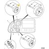 Ukazatel teploty vody JCB 3CX 4CX