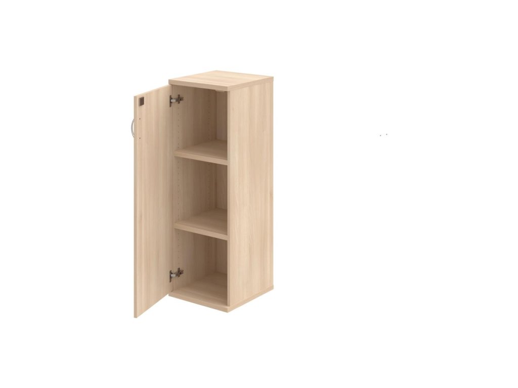 Policová skriňa Strong, zámok, L, 40x115,2x40 cm, agát/agát