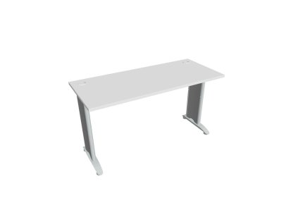 Pracovný stôl Flex, 140x75,5x60 cm, biely/kov