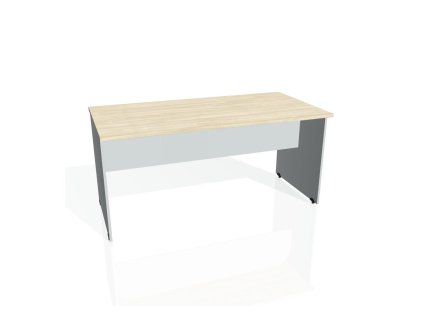 Rokovací stôl Gate, 160x75,5x80 cm, agát/sivá