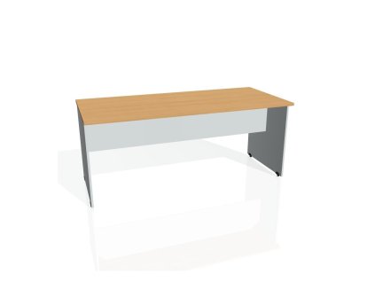 Rokovací stôl Gate, 180x75,5x80 cm, buk/sivá