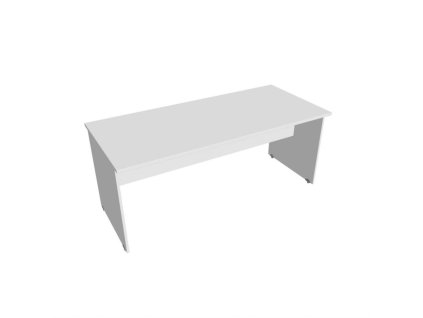 Rokovací stôl Gate, 180x75,5x80 cm, biely/biely