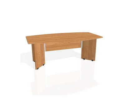 Rokovací stôl Gate, 200x75,5x110 cm, jelša/jelša