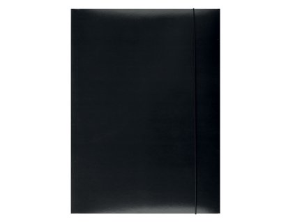Kartónový obal s gumičkou Office Products čierny