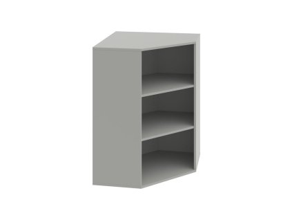 Policová skriňa Drive, 80x111x40 cm, sivá