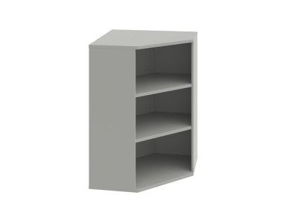 Policová skriňa Strong, 80x115,2x40 cm, sivá