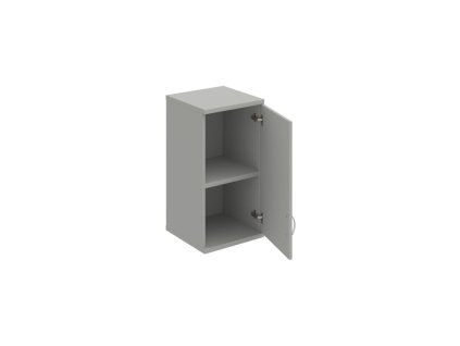Policová skriňa Strong, P, horná, 40x76,8x40 cm, sivá/sivá