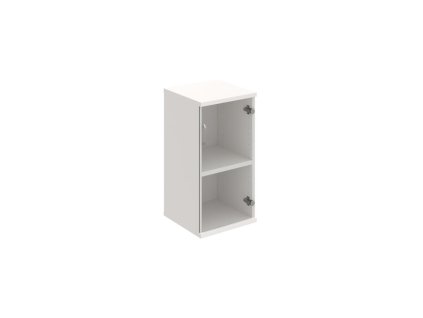 Policová skriňa Strong P, 40x76,8x40 cm, biela