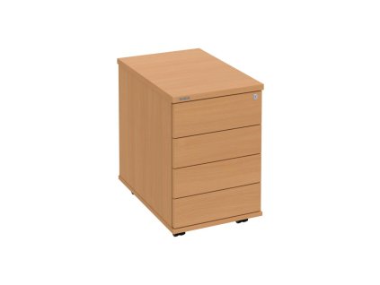 Kontajner Hobis, 40x60x60 cm, bezúchytkové otváranie, buk/buk