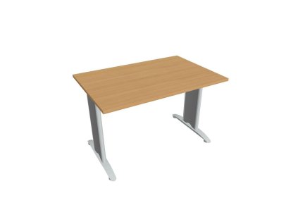 Rokovací stôl Flex, 120x75,5x80 cm, buk/kov