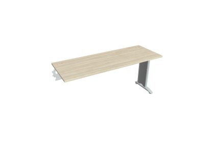 Pracovný stôl Flex, 160x75,5x60 cm, agát/kov