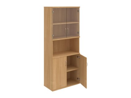 Policová skriňa Strong, 80x192x40 cm, dub/dub