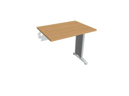 Pracovný stôl Flex, 80x75,5x60 cm, buk/kov