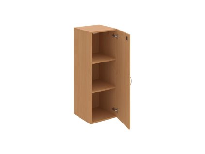 Policová skriňa Drive, zámok, 40x111x42 cm, buk/buk