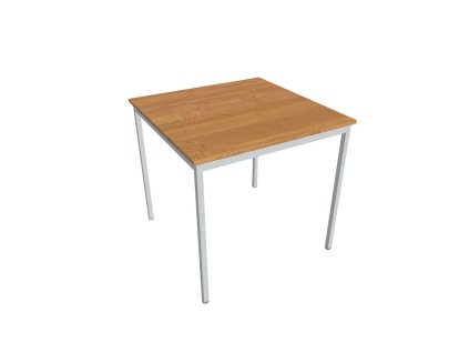 Jedálenský stôl Hobis, 80x75x80 cm, jelša