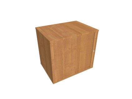 Prídavná skriňa k stolu Hobis, zámok, L, 80x75,5x60 cm, jelša