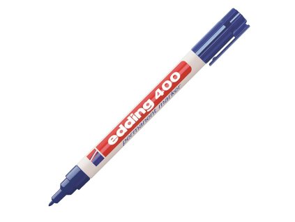 Permanentný popisovač edding 400 modrý