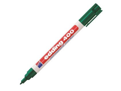 Permanentný popisovač edding 400 zelený