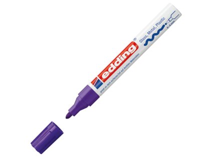 Lakový popisovač edding 750 fialový