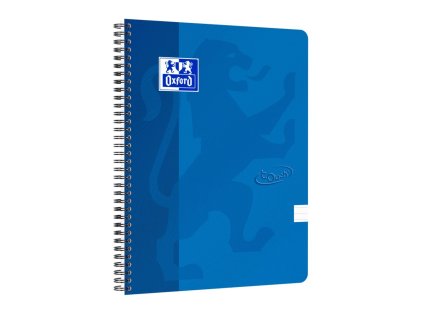 Blok Oxford Nordic Touch modrý, A4+, 70 listov, linajkový