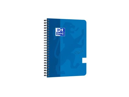 Blok Oxford Nordic Touch modrý, A5+, 70 listov, linajkový