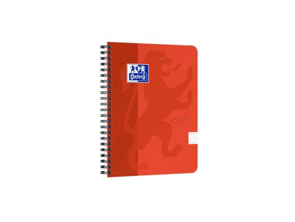 Blok Oxford Nordic Touch červený, A5+, 70 listov, linajkový