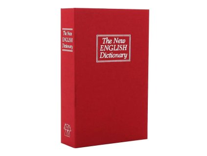 Úschovná kazeta BookCase, červená