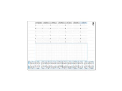 Podložka pracovná 20-listová 47 x 34 cm 2026