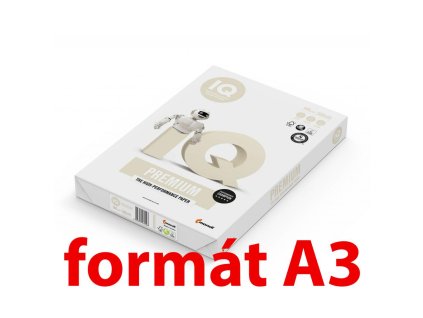 Kopírovací papier IQ premium A3, 80g