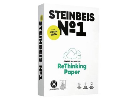 Kopírovací papier Steinbeis №1recyklovaný A4, 80g CIE 55