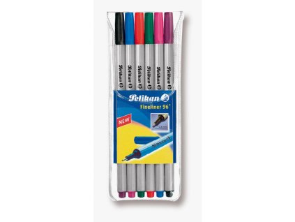 Sada linerov Pelikan Fineliner 96-0,4/6S