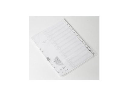 Kartónový rozraďovač PAGNA 12-dielny biely