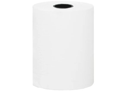 Jednovrstvový kotúčik, 76/60/17 mm, biely