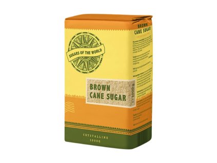 Korunný cukor hnedý trstinový 1 kg