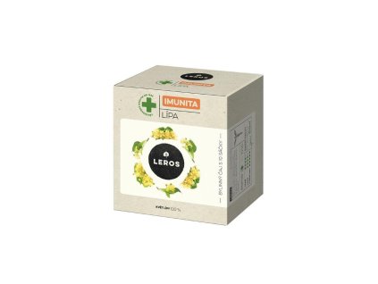 Čaj LEROS bylinný Natur Imunita lipa HB 10 x 1,5 g