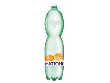 Minerálna voda MATTONI ochutená - pomaranč sýtená 6 x 1,5 ℓ